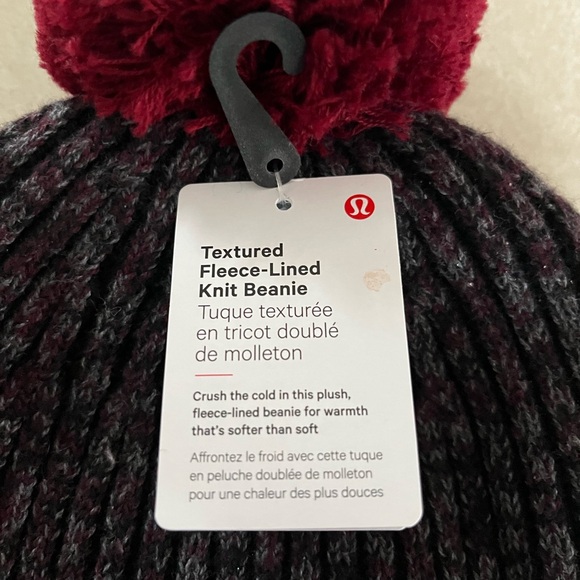 Lululemon fleece lined womens winter beanie hat - Picture 3 of 9